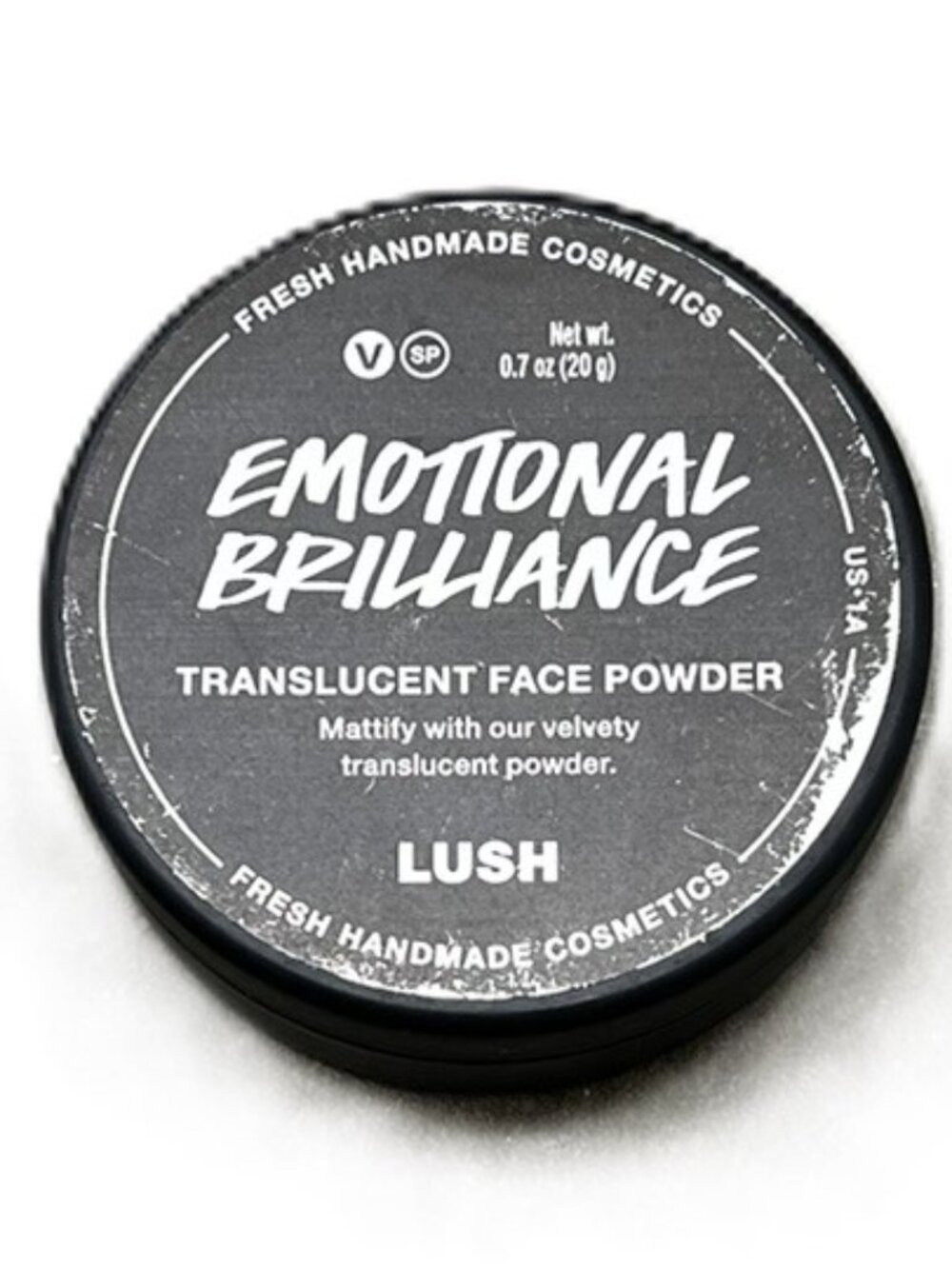 LUSH Cosmetics Emotional Brilliance Translucent Face Powder SEALED, 0.7 oz (20g)